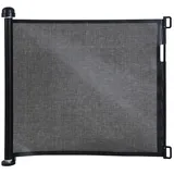 Estexo Treppenschutzgitter 81-90 cm Schwarz