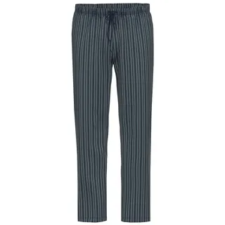 Ammann Pyjamahose Herren Schlafanzughose lang (1-tlg) Baumwolle blau M / 50