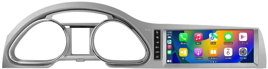 Junsun CarPlay für Audi Q7 4L 2005-2015 MMI 2G High 3G Basic CarPlay Android Auto Bluetooth - MMI 3G Basic - 6+128GB - Grau