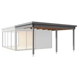 Lasita Maja Domeo 5 Dachverlängerung 44 mm, 300 x 418 Lichtgrau