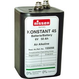 Nissen 155056 - Blockbatterie Konstant 45 6V 45-50Ah Baustellenleuchten Baustellenlampen Blinklampen
