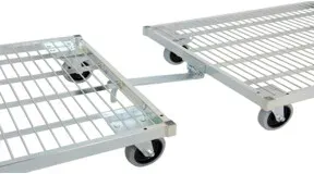 HMH Deichsel und Kupplungs-Set Cr 3 für Stahlrolltainer® 800 x 1200 mm