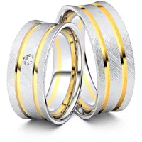 Trauringe Arnsberg 333er Weifl-/Gelbgold - 4296