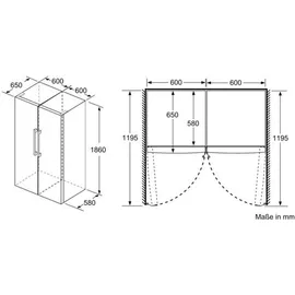 Bosch KAN95AIEP Side-by-Side Set
