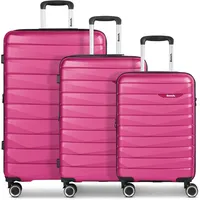 BENCH Paris Koffer-Set 3-tlg. rosa/pink