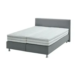 vanDoorn Boxspringbett Wendematratze Flexline 2.0 ¦ grau ¦ Maße (cm): B: 193 H: 105