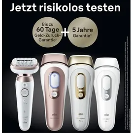 Braun Silk-épil 9 Flex 9-041 weiß/gold