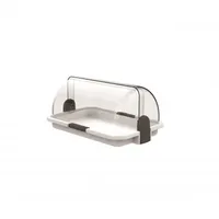 Eco-plast Biesse Käse und Brotkasten Kleine, plastik, weiß: 30x21x14