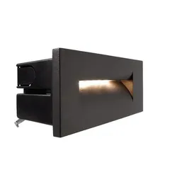 Deko-Light LED Wandeinbauleuchte Yvette III 9,5W 274lm 3000K IP65 Anthrazit 763011