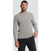 No Excess Rundhalspullover Grau XXL