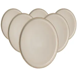 Ritzenhoff & Breker Platte Olivia 25 x 19 cm 6er Set
