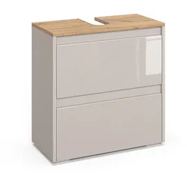 Vicco Waschbeckenunterschrank Majest 2 Schubladen 60,1 x 62 x 30,1 cm Weiß