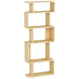 Livetastic Aktenregal 60 x 160 x 22 cm Eichefarben