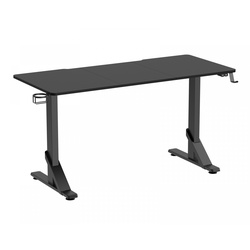 MaxMount Heavy Duty RGB Gaming Schreibtisch 136 x 60 cm - Schwarz