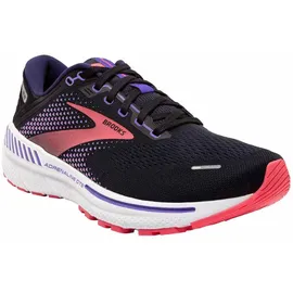 Brooks Adrenaline GTS 22 Damen black/purple/coral 38,5