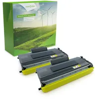 Green2Print Hochleistungstoner Doppelpack, 2 Kartuschen 2X 7800 Seiten ersetzt