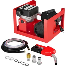 Wiltec Heizöl- und Dieselpumpe 230V/600W 40l/min selbstansaugend