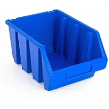ADB Sichtlagerkasten Gr3 blau Stapelbox Sichtlagerboxen Lagerbox 240x170x126mm