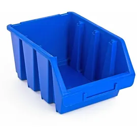 ADB Sichtlagerkasten Gr3 blau Stapelbox Sichtlagerboxen Lagerbox 240x170x126mm