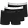 Tommy Hilfiger Signature Essential Boxershorts 3 Einheiten Grey Heather / Black / White S-M