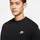 Nike Sportswear French Terry Crew Pullover Herren black/white XS