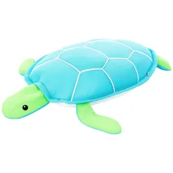 Schwimmhilfe WESTMANN "Pool Buddy Schildkröte", blau, B:82cm H:15cm L:100cm, Kunststoff, Schwimmhilfen, BxLxH: 82x100x15 cm