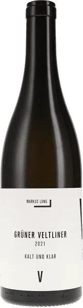 Grüner Veltliner Riede Steiner Schreck Kalt und Klar unfiltriert HM Lang 2021 BIO