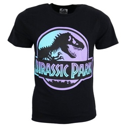 Jurassic World T-Shirt Jurassic World Kinder Jugend Jungen Dino T-Shirt Gr. 134 bis 164, 100% Baumwolle, 2 Motive zur Wahl schwarz 164