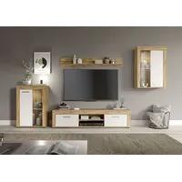 INOSIGN Wohnwand »Aosta, 4-tlg., bestehend aus: 2x Vitrine, Lowboard