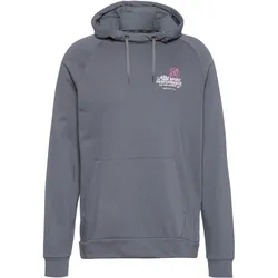Nike Dri-Fit Graphic Hoodie Herren in iron grey-iron grey-photon dust, Größe S - grau