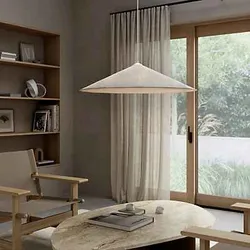 Design for the People Hill Pendelleuchte, natur - ø85 cm