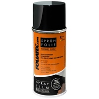 FoliaTec 20362F Spraydose Farbe Abziehbar für Viele Untergründe, Schwarz,