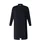 Base Level Longstrickjacke "Yayla long", Damen, Gr. 44, blau (navy dunkelblau), Strick, Obermaterial: 94% Viskose, 6% Elasthan, unifarben, figurumspielend ca. Mitte Oberschenkel, tiefer Rundhals, Strickjacken Longstrickjacke, ohne Verschluss