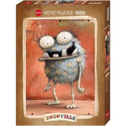 HEYE Puzzle Monsta Hi!, 1000 Puzzleteile, Made in Germany bunt