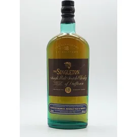 The Singleton 18 Years Old Single Malt Scotch 40% vol 0,7 l