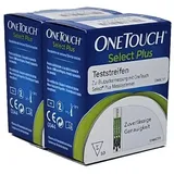 OneTouch Select Plus Blutzucker Teststreifen 100 St.