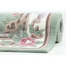 THEKO Ming Handtuftteppich 60 x 90 cm Grün