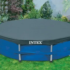 Intex Abdeckplane für Frame Pool 366 cm blau 28031