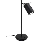 Sollux Lighting Tischlampe Schreibtischlampe Stahl 1 Flammig schwarz