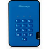 Istorage diskAshur2 HDD 3 TB USB 3.2 blau
