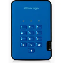Istorage diskAshur2 HDD 3 TB USB 3.2 blau