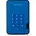 HDD USB blau