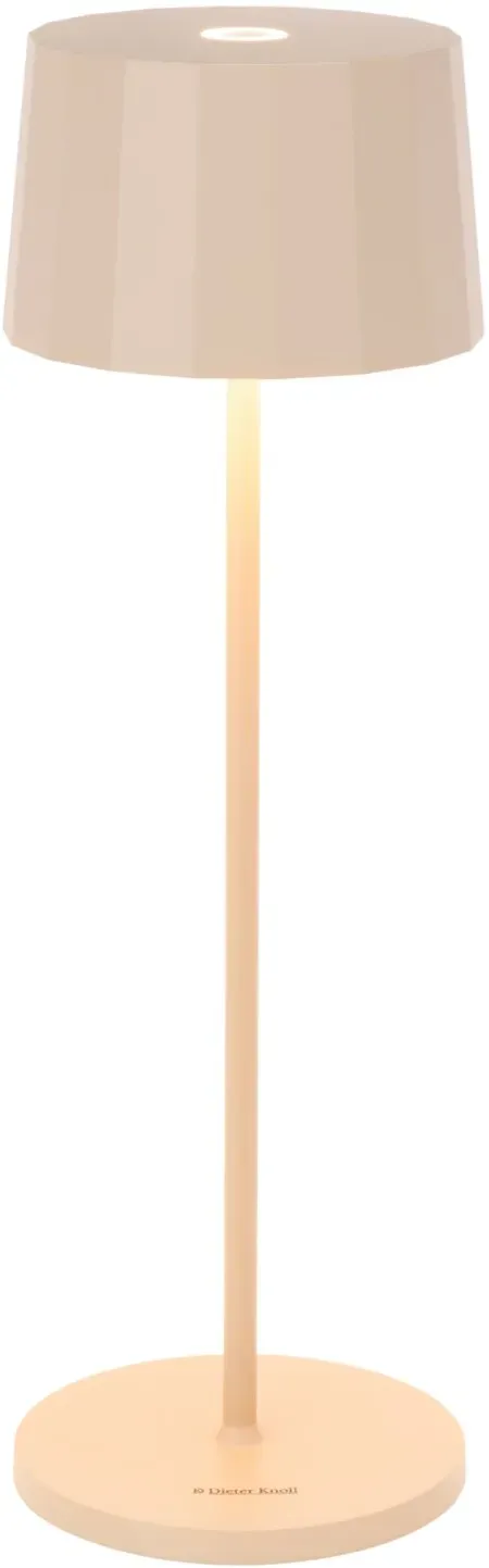 Dieter Knoll Akku-Tischleuchte PLEAT - D/H ca. 11.00x35.00