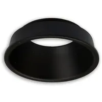 ISOLED Cover für LED Spot und LED Modul SYS-GU10, schwarz matt, rückversetzt, UGR