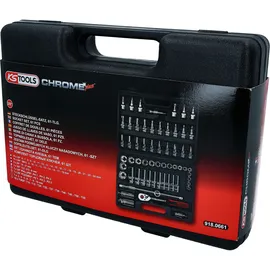 KS Tools 3/8" CHROMEplus Steckschlüssel-Satz 61-tlg.