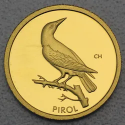 Goldmünze 20 Euro Pirol 2017 Heimische Vögel (Deutschland)