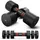 NEOLYMP Verstellbare Hanteln Set 1,75-5 kg rot / schwarz
