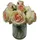Hti-Living HTI-Living, Rosenstrauß in Vase Kunstblume (31 cm)