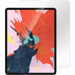 eSTUFF Titan Shield Clear Glass - Bildschirmschutz für Tablet - Glas - 12.9" - d