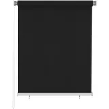vidaXL Humfried Außenrollo 120 x 140 cm Schwarz